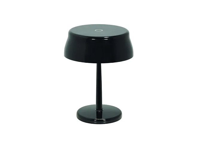 Zafferano SISTER LIGHT MINI Wi-Fi Smart LED-Tischleuchte Pearl Black Wiederaufladbar und dimmbar