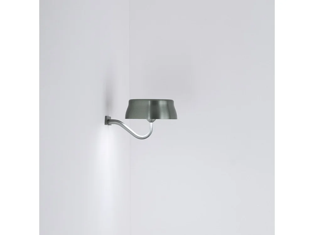 Zafferano SISTER LIGHT Wi-fi wall Applique intelligente Vert rechargeable et dimmable