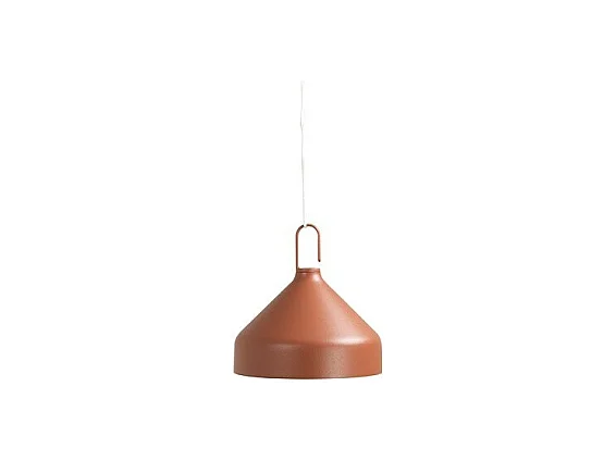 Zafferano AMELIE Lampe à suspension LED Terre cuite rechargeable et dimmable