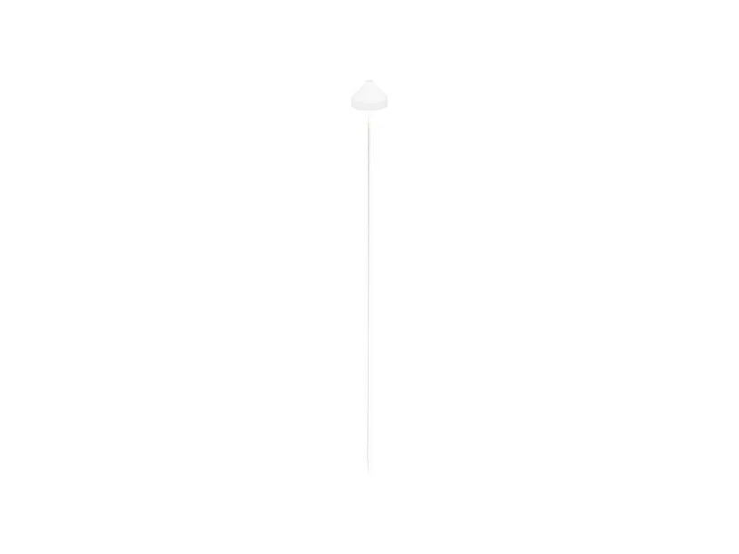 Zafferano AMELIE LED-Lampe mit Erdspieß, weiß, wiederaufladbar und dimmbar