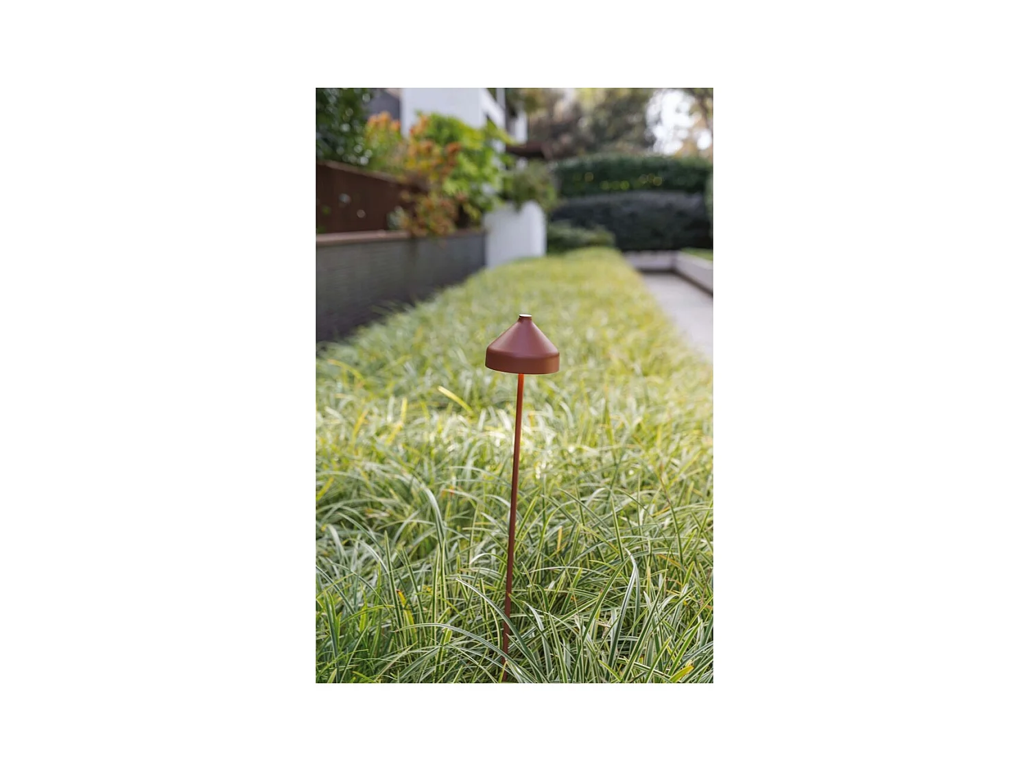 Lámpara LED AMELIE Azafrán con pincho Blanca recargable y regulable