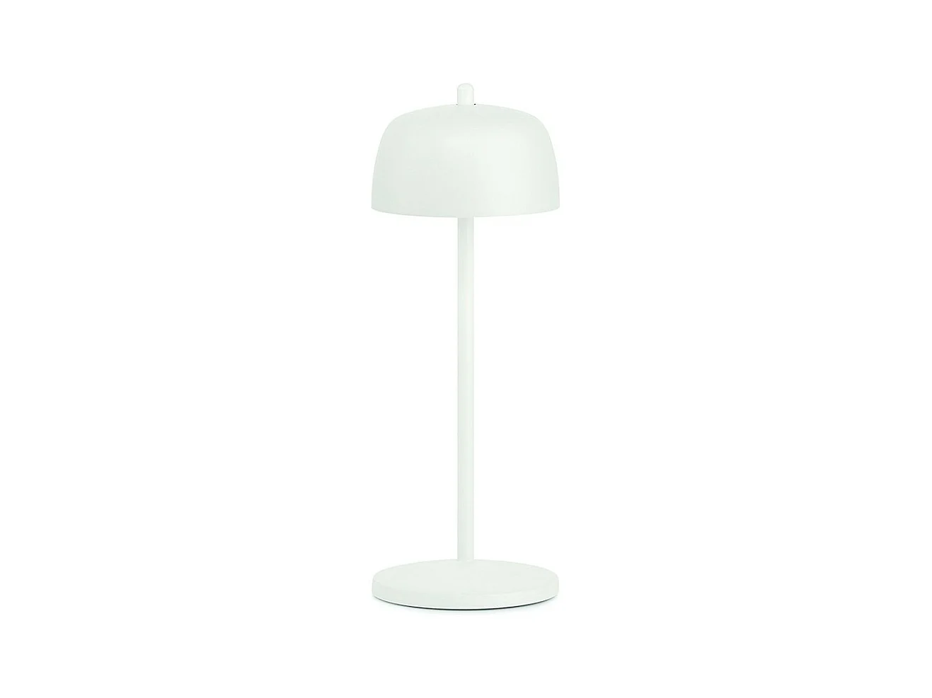Zafferano CIRCE Weiße wiederaufladbare und dimmbare LED-Tischlampe