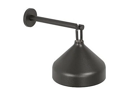 Zafferano AMELIE Applique LED noire rechargeable et dimmable