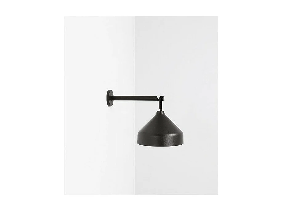 Zafferano AMELIE Applique LED noire rechargeable et dimmable