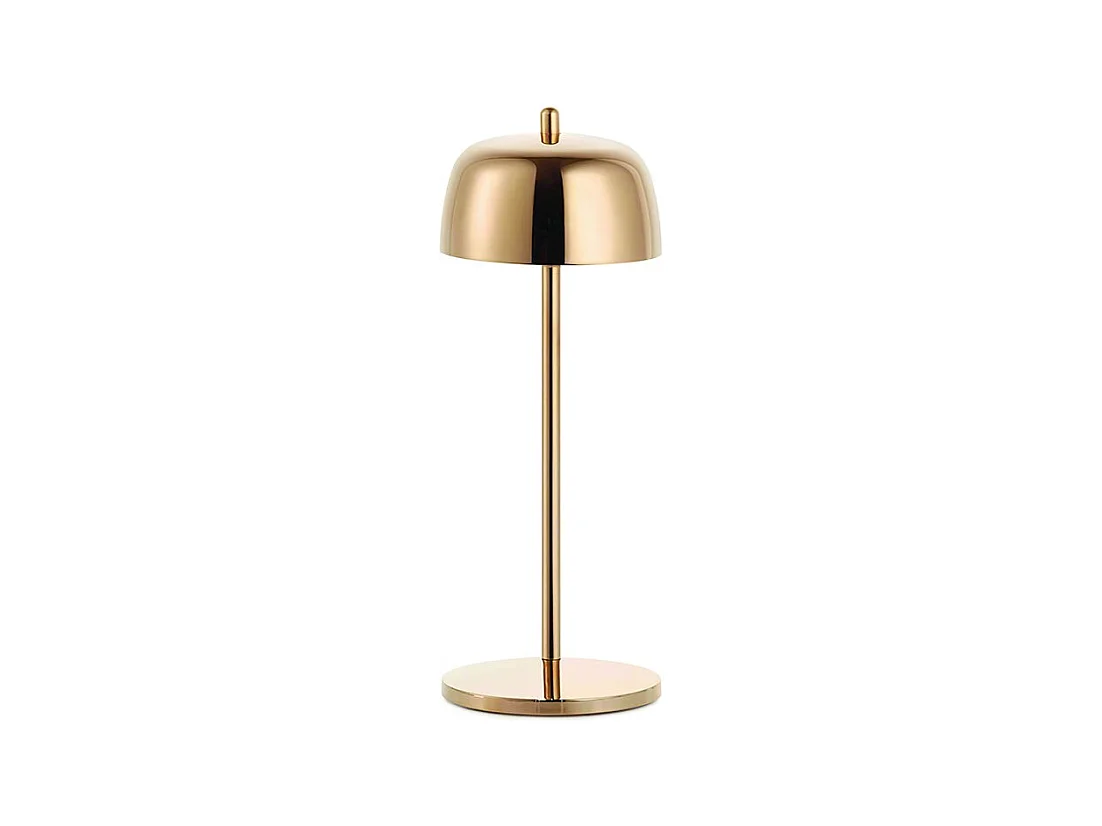 Zafferano CIRCE wiederaufladbare und dimmbare Kupfer-LED-Tischlampe