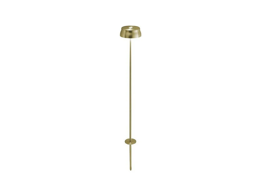 Zafferano SISTER LIGHT Wi-fi piquet Lampadaire intelligent Or rechargeable et dimmable