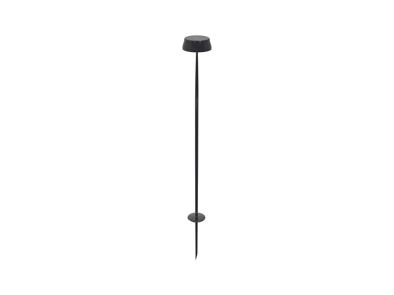 Zafferano SISTER LIGHT Wi-fi piquet Lampadaire intelligent Pearly Black rechargeable et dimmable