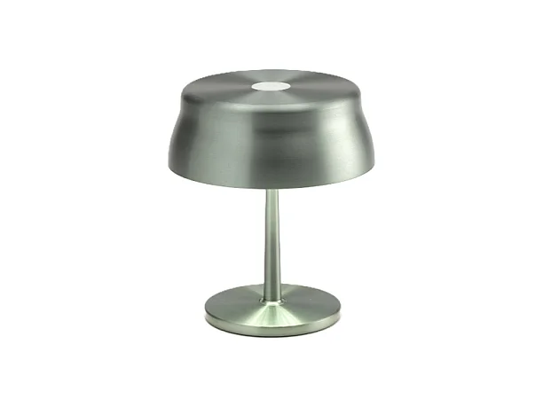 Zafferano SISTER LIGHT MINI Wi-Fi Smart LED Tischlampe Grün Wiederaufladbar und dimmbar