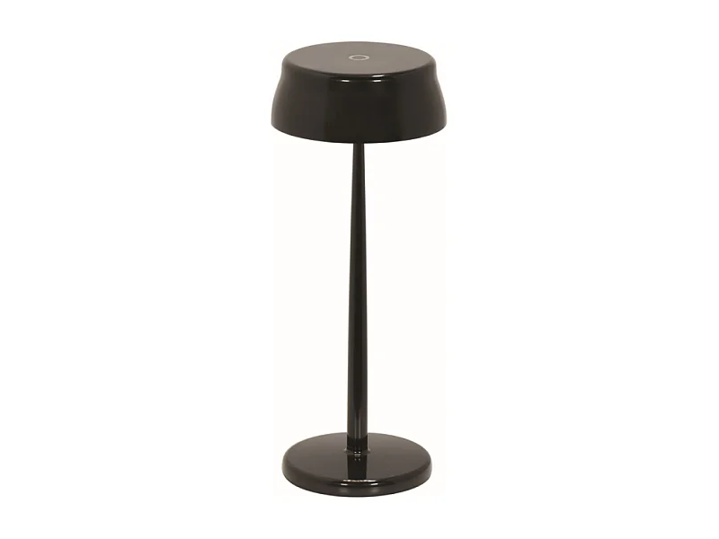 Zafferano SISTER LIGHT Wi-Fi Smart LED-Tischleuchte Pearl Black Wiederaufladbar und dimmbar