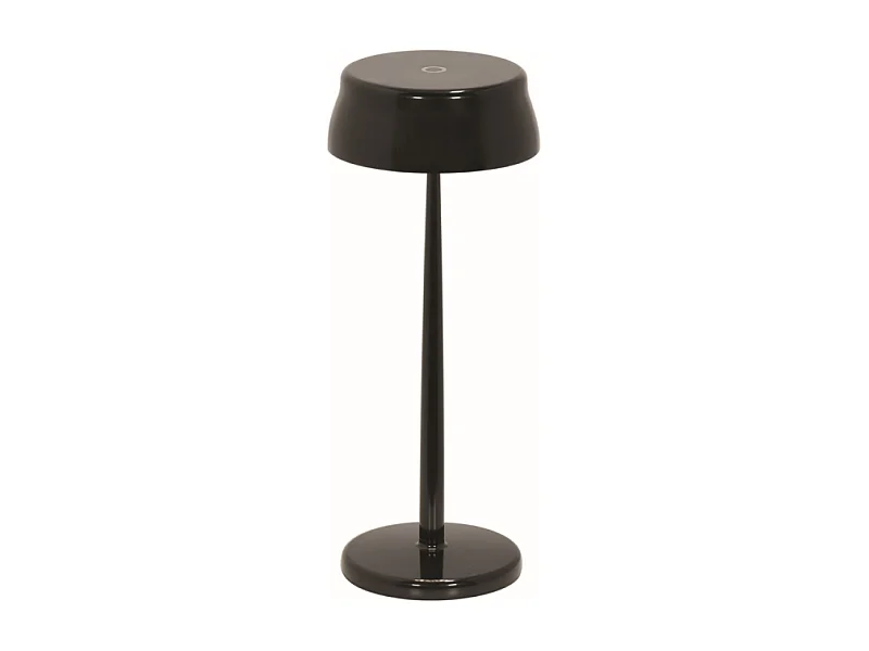 Lampa stołowa LED Saffron SISTER LIGHT Wi-Fi Smart Pearl Black z możliwością ładowania i ściemniania
