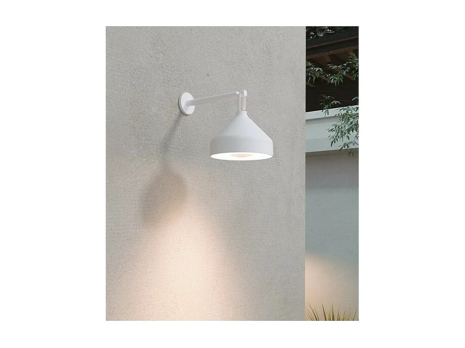 Zafferano AMELIE Applique LED blanche rechargeable et dimmable