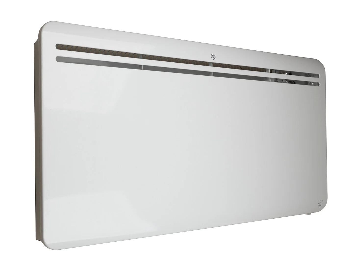 Chauffage connecté Wifi inertie sèche fonte - Blanc - 2000W - Voltman