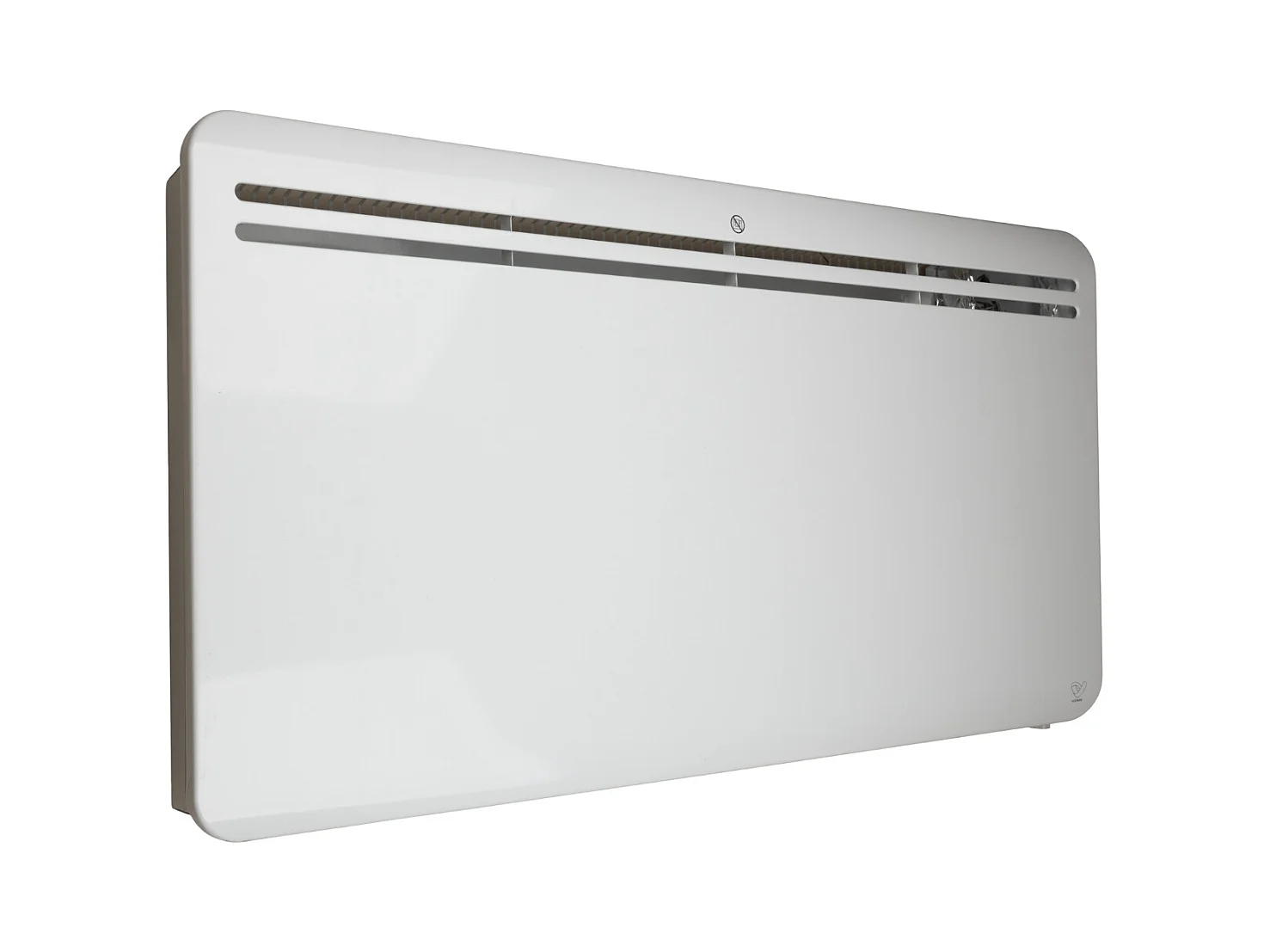Chauffage connecté Wifi inertie sèche fonte - Blanc - 2000W - Voltman