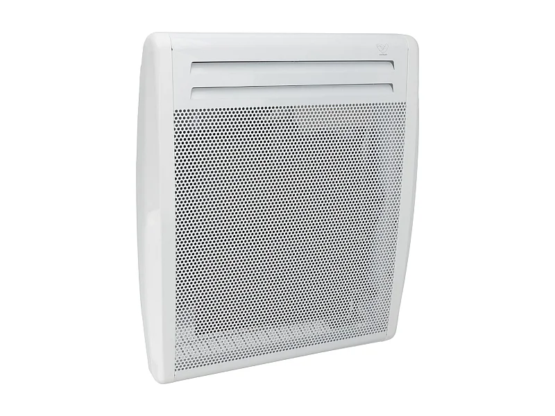 Chauffage électrique rayonnant Blanc 500W - thermostat intégré - Voltman