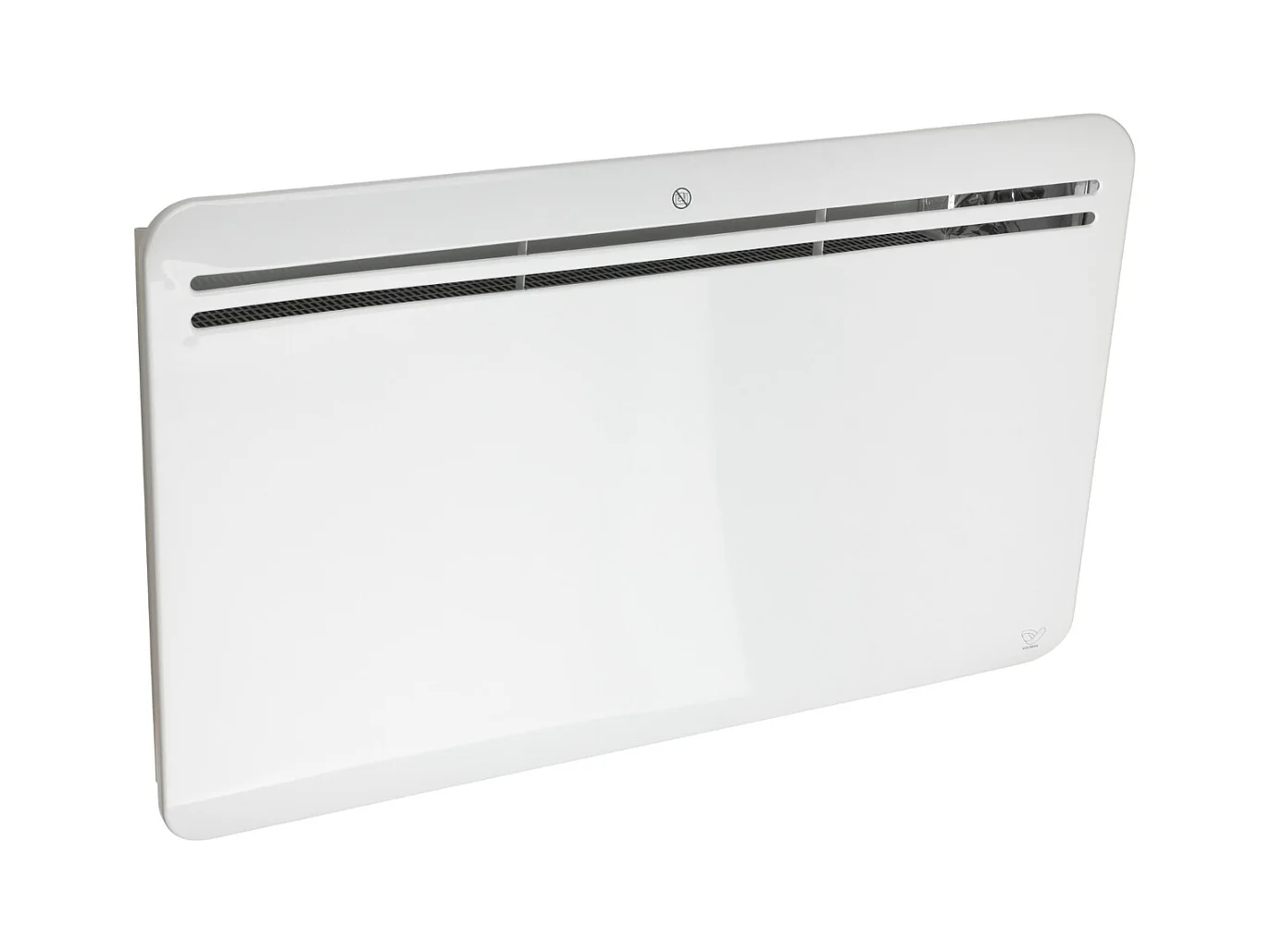 Chauffage connecté Wifi inertie sèche fonte - Blanc - 1500W - Voltman