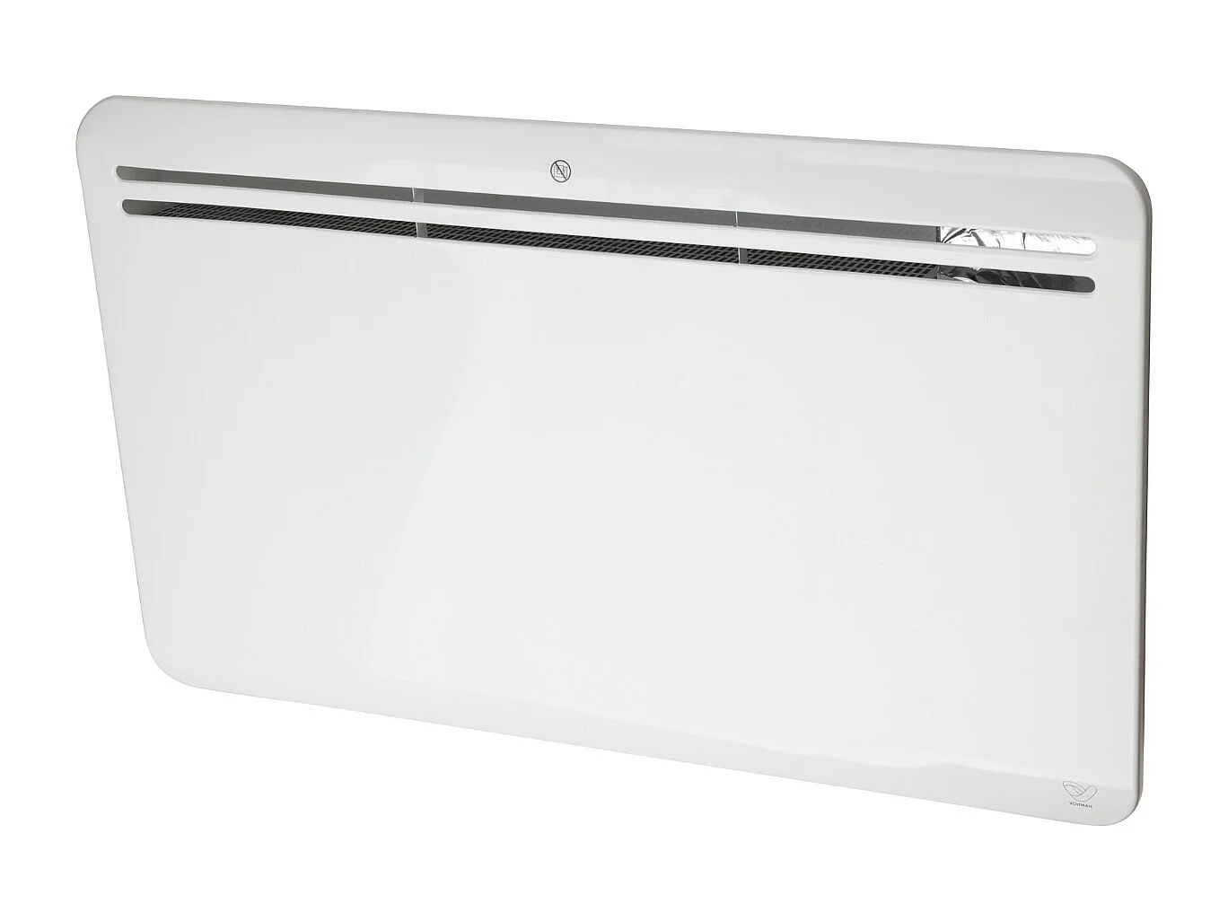 Chauffage connecté Wifi inertie sèche fonte - Blanc - 1500W - Voltman