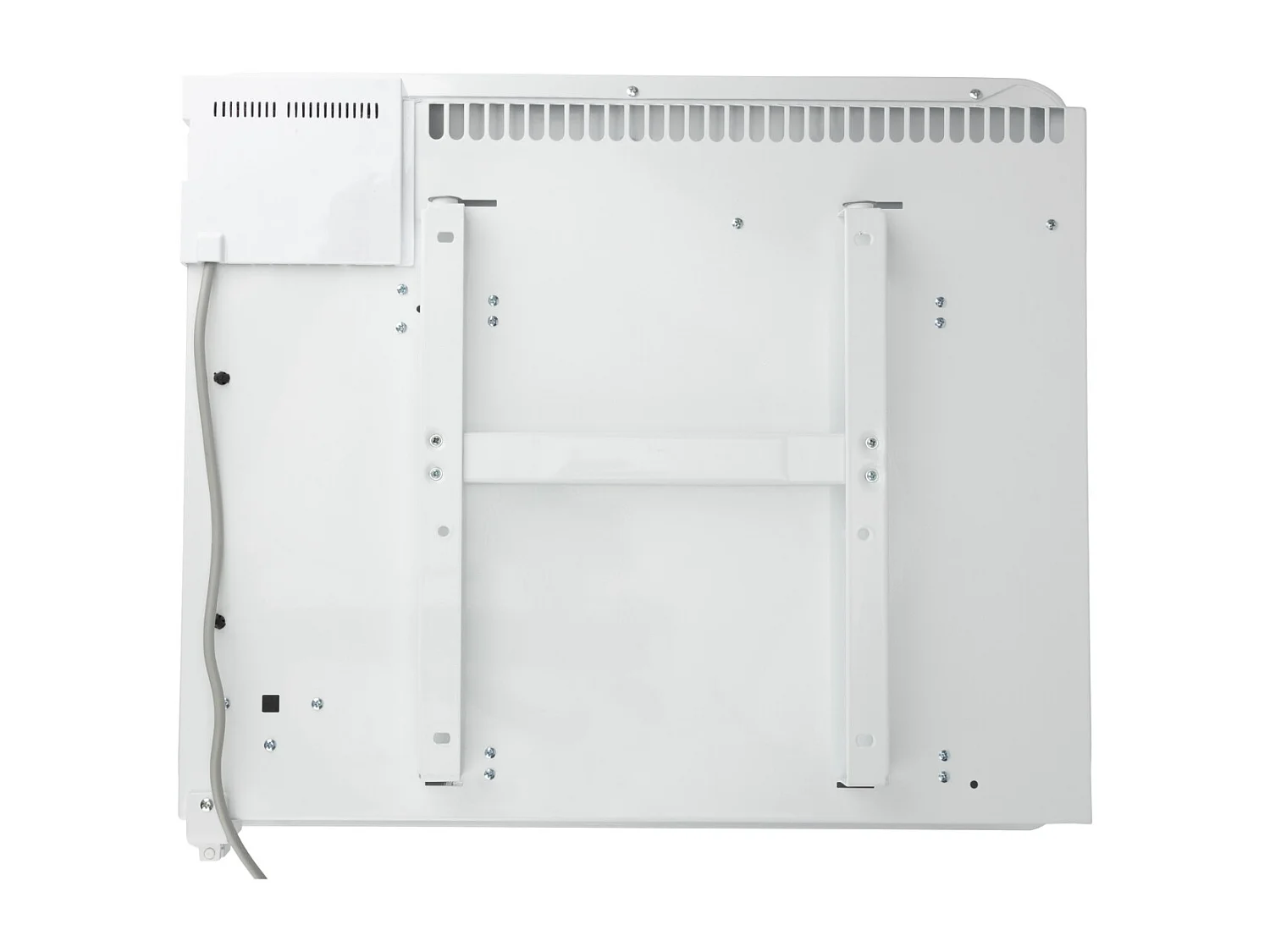 Chauffage connecté Wifi inertie sèche fonte - Blanc - 750W - Voltman