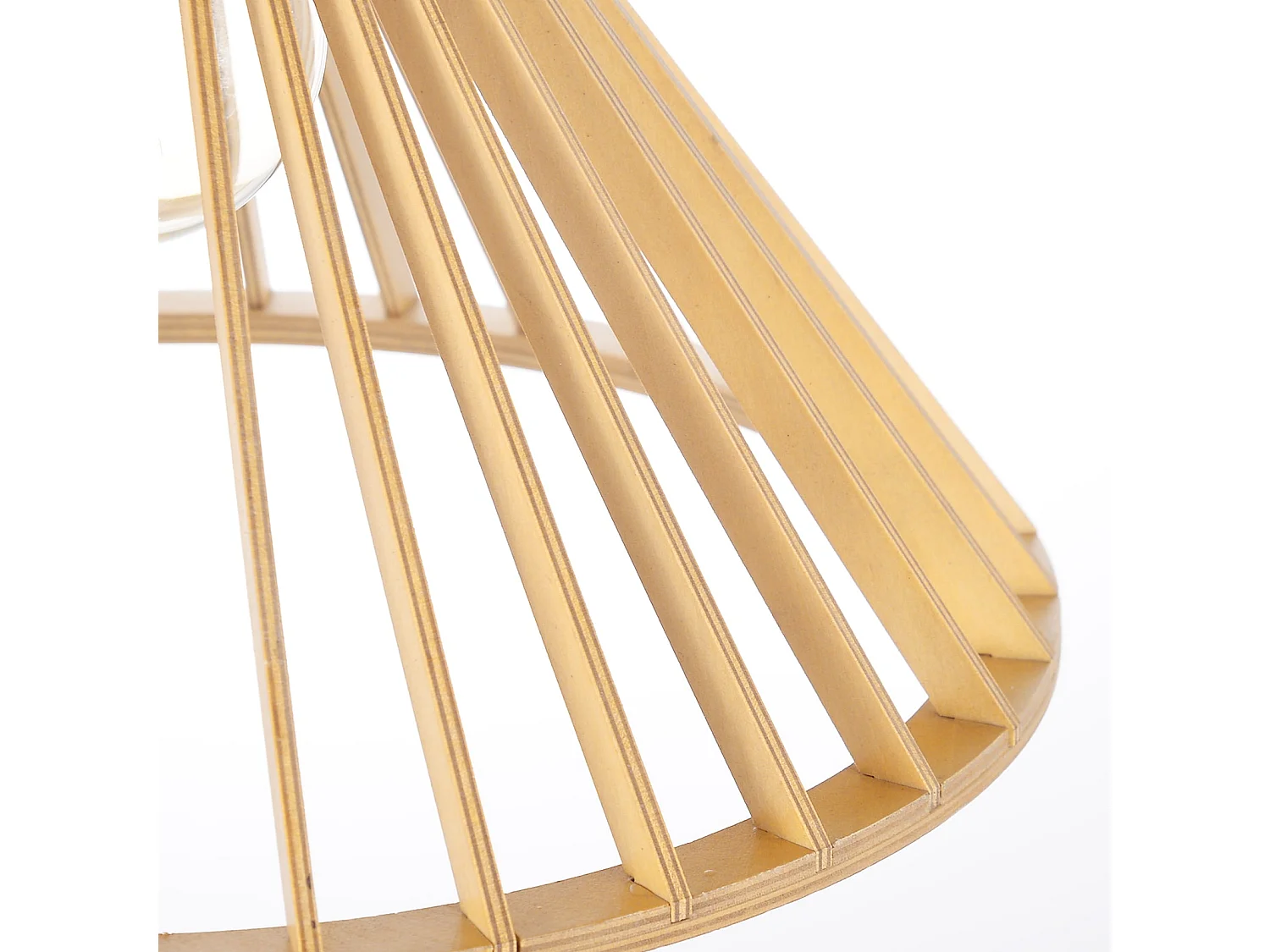 Lustre minimaliste en bois pour salle à manger,salon et chambre à coucher d30cm x h35cm