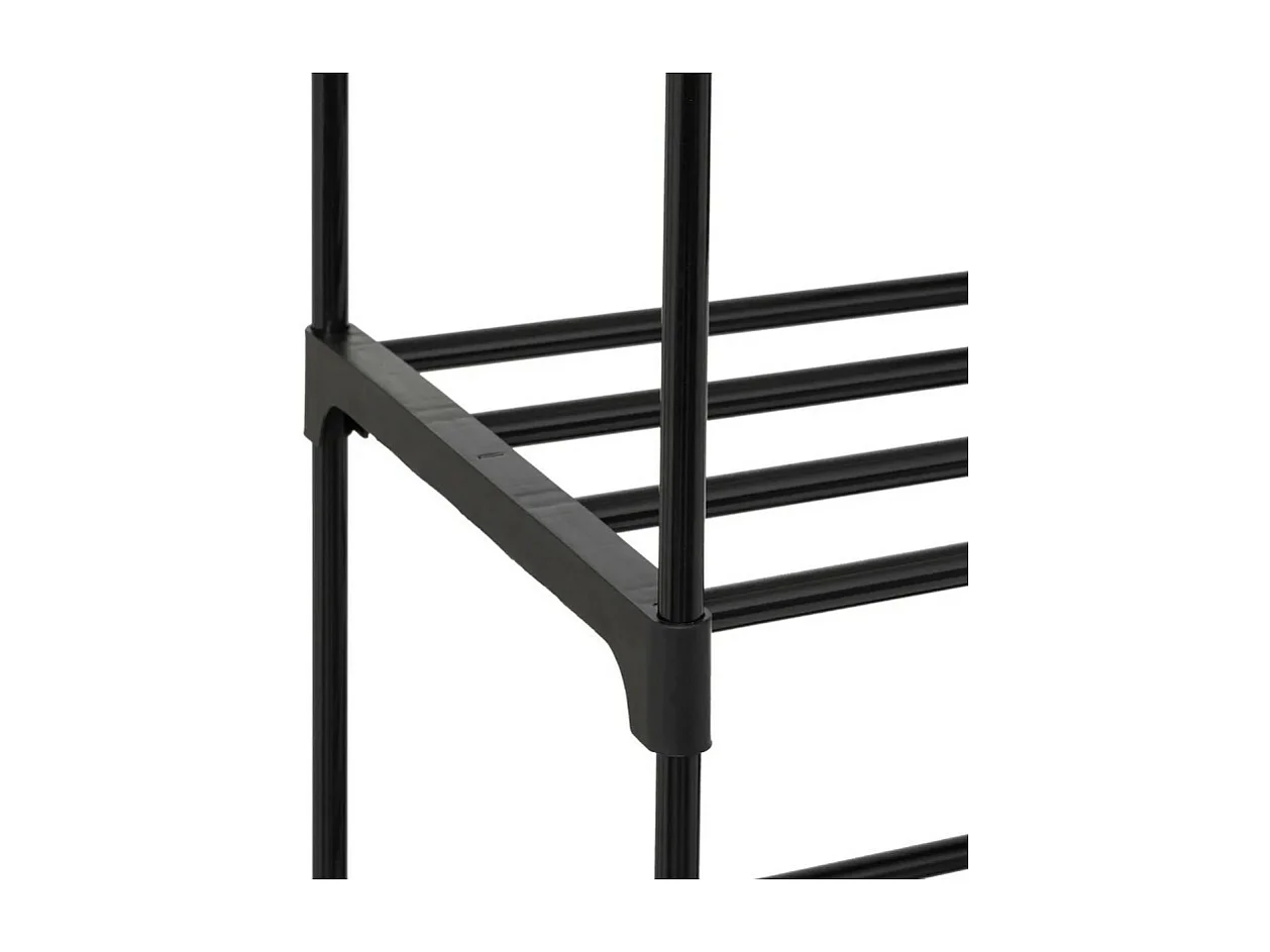 Range-Chaussures 8 Niveaux "32 Paires" 155cm Noir