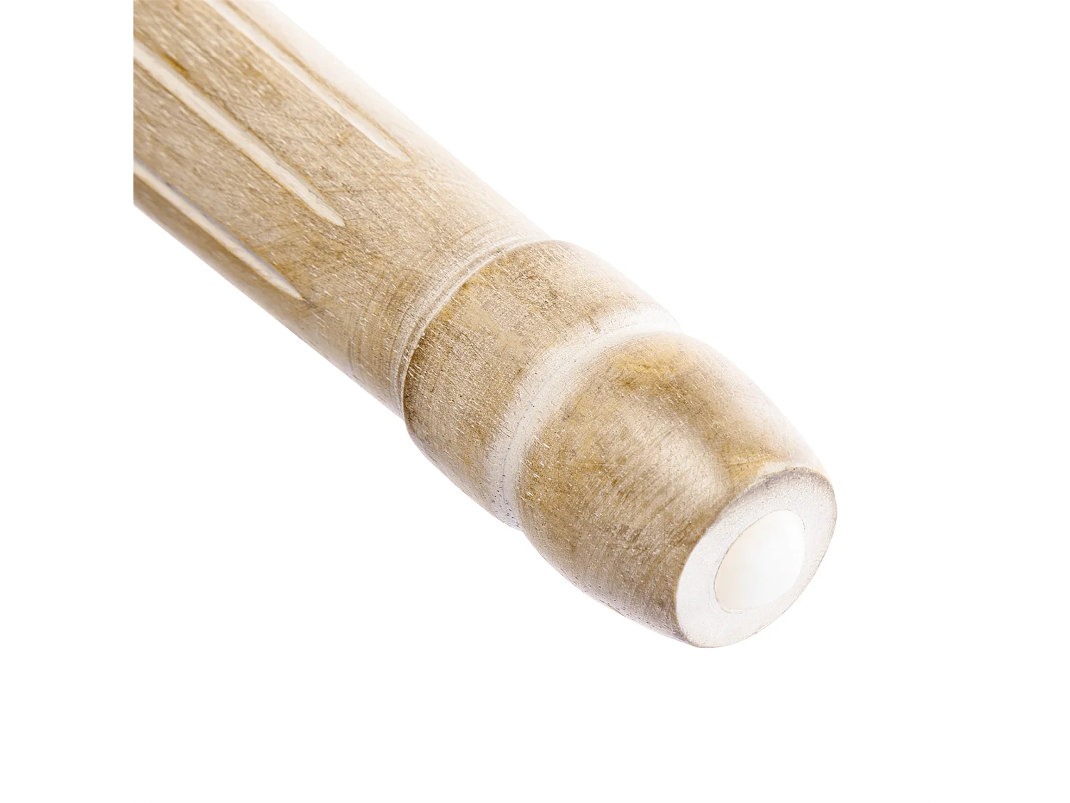 Lot de 2 chaises de salle à manger - Chaise médaillon style Louis XVI en bois massif sculpté et patiné - Tissu lin beige - Style rétro élégant