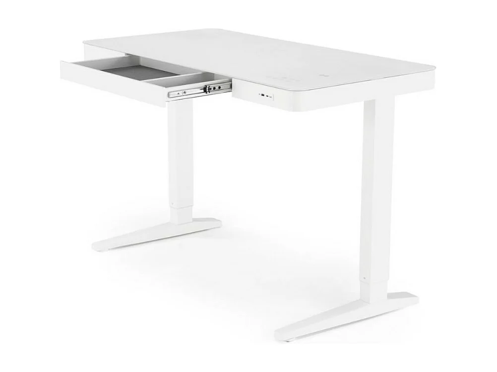 Scrivania elettrica da 120 cm con caricatore Albi