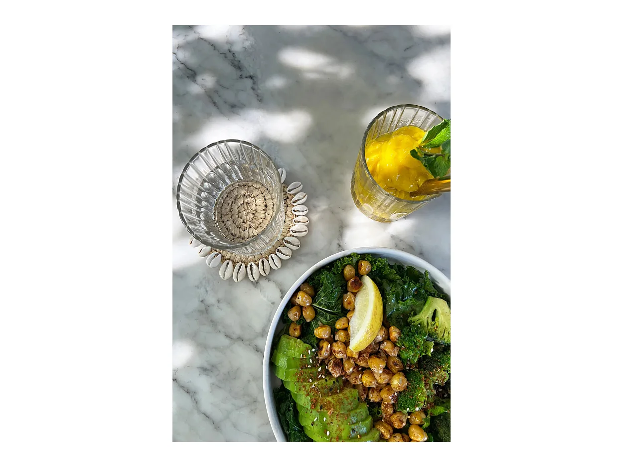 Die Seagrass Shell Untersetzer - Natur