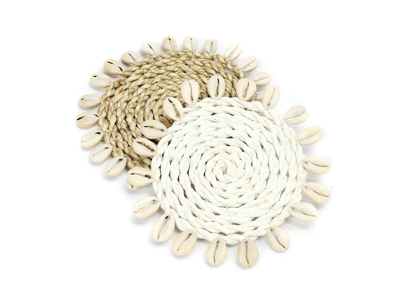 Die Seagrass Shell Untersetzer - Natur