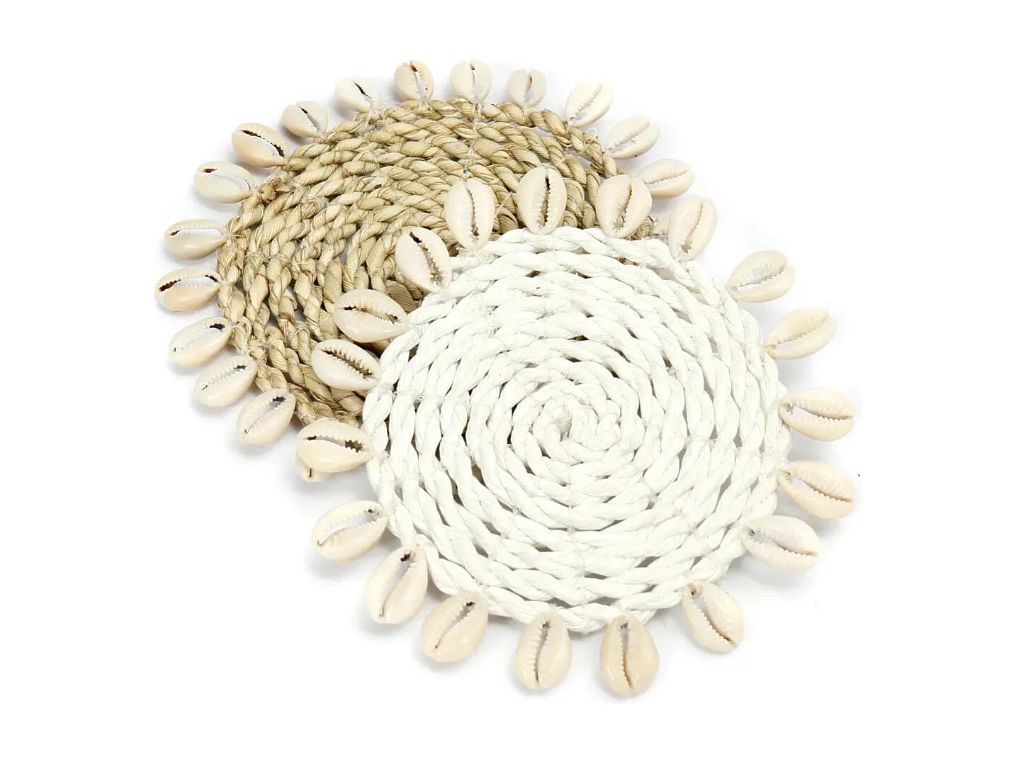 Die Seagrass Shell Untersetzer - Natur