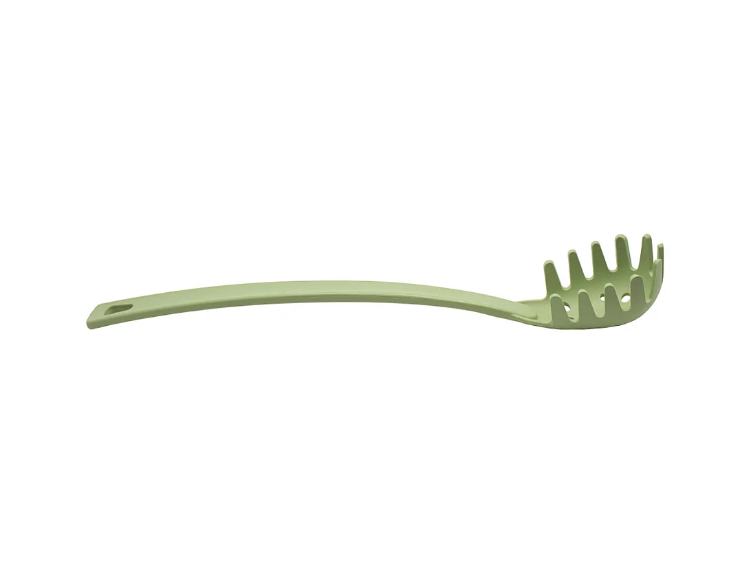 Cuillère à spaghetti vert pastel