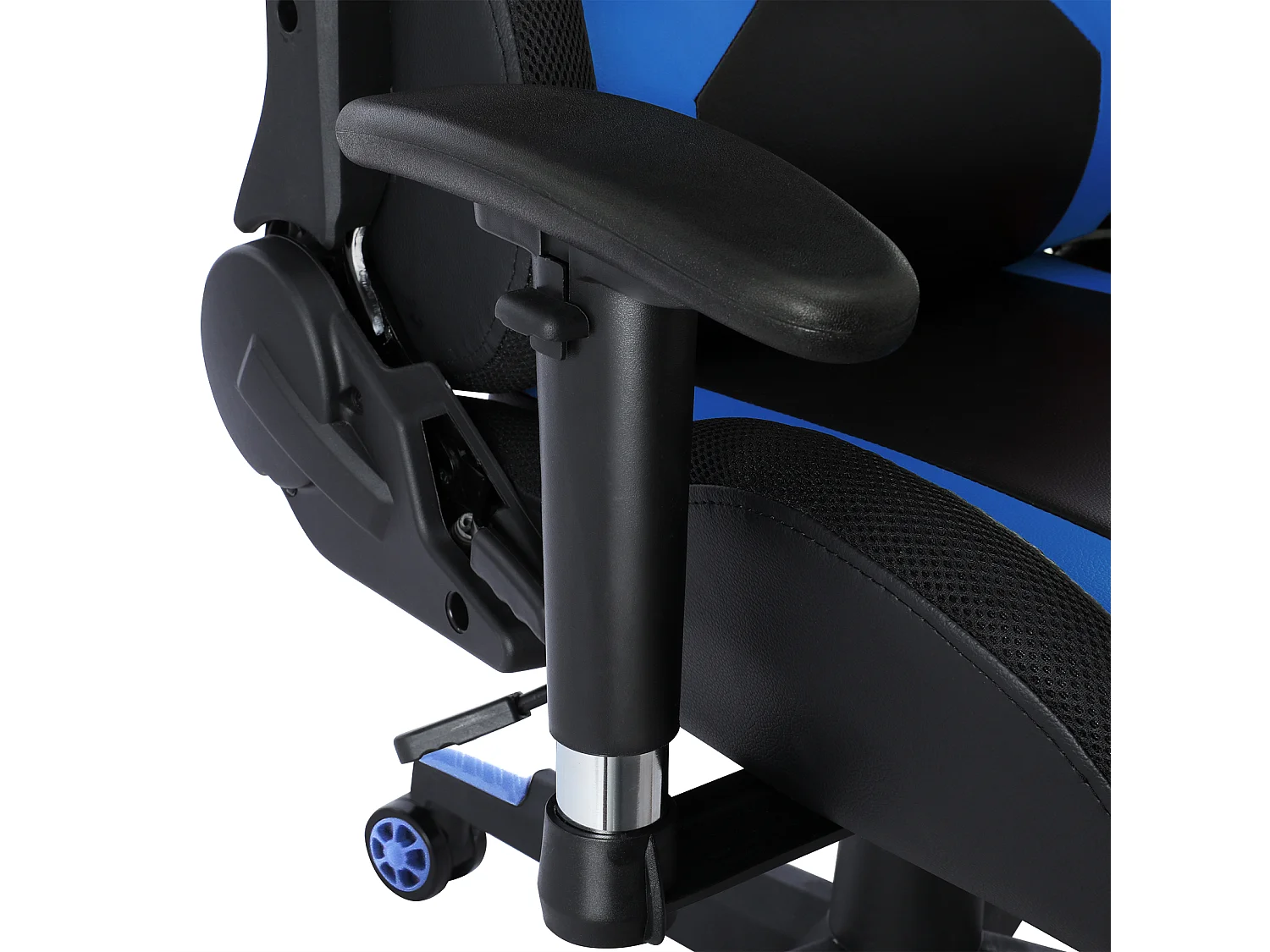 Gamingstoel met RGB LED-verlichting en luidsprekers Gamingstoel in racestijl Kantoorstoel PU-leren pc-stoel