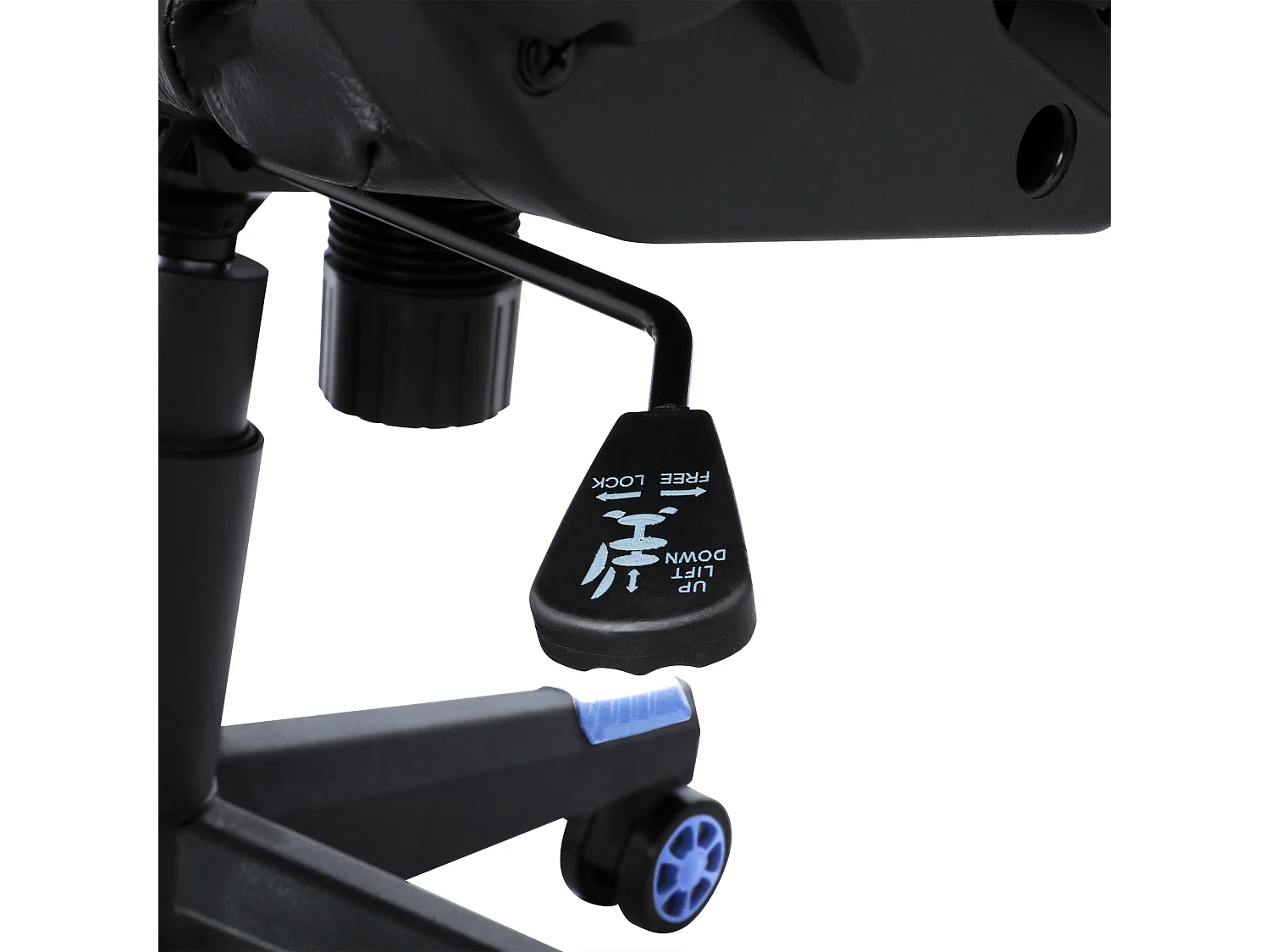 Gamingstoel met RGB LED-verlichting en luidsprekers Gamingstoel in racestijl Kantoorstoel PU-leren pc-stoel