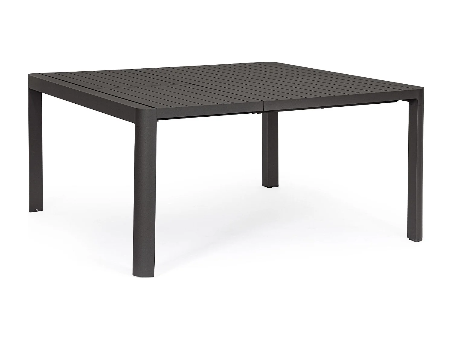 Table de jardin carrée extensible en métal L97/149 6/8 personnes - AVIGNON