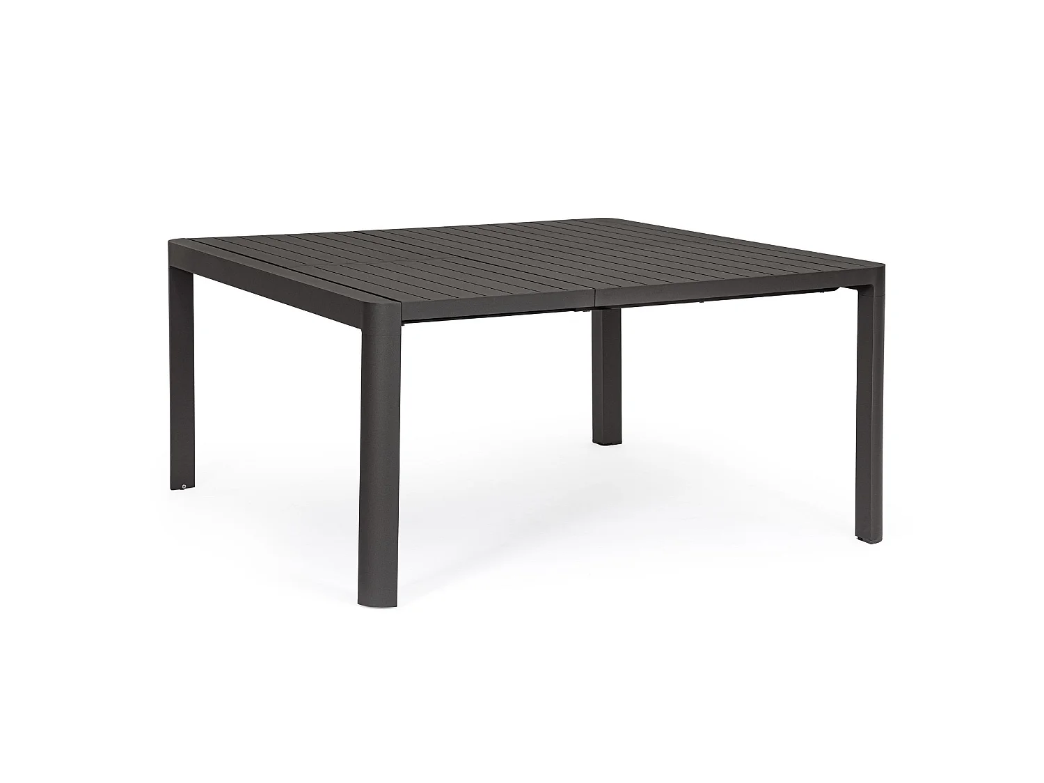 Table de jardin carrée extensible en métal L97/149 6/8 personnes - AVIGNON