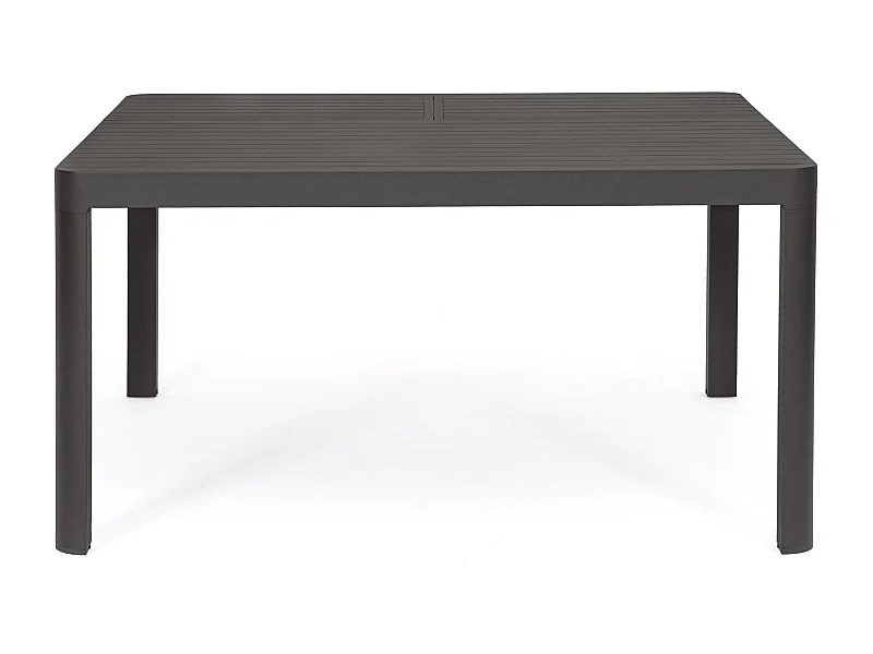 Table de jardin carrée extensible en métal L97/149 6/8 personnes - AVIGNON