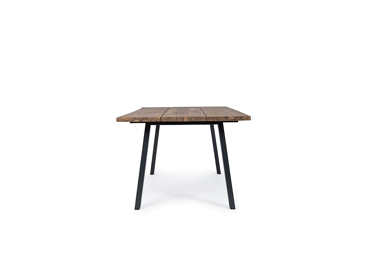 Table de jardin rectangulaire en bois et métal L200 8 personnes - OLERON