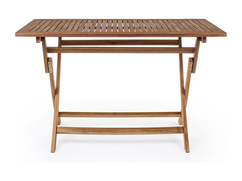 Table de jardin rectangulaire pliable en acacia L120 - CANCALE