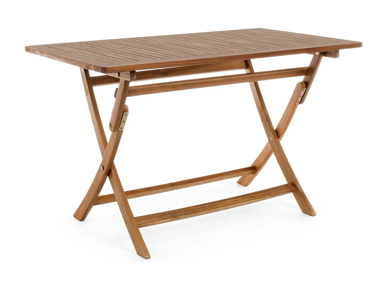 Table de jardin rectangulaire pliable en acacia L120 - CANCALE