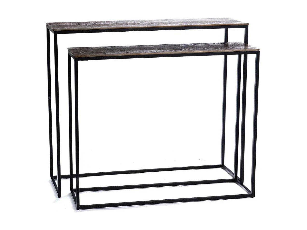 Set de 2 consoles calcutta