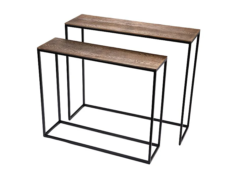 Set de 2 consoles calcutta