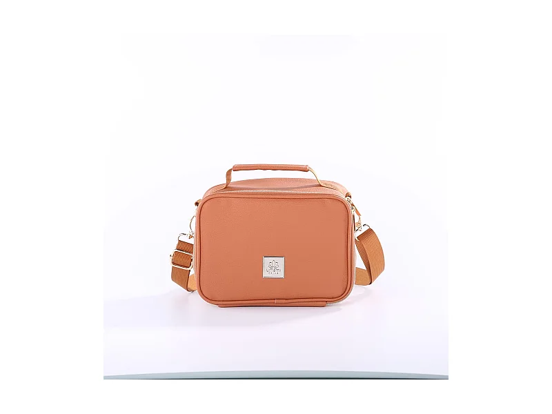 Sac glacière isotherme marron 3,8L