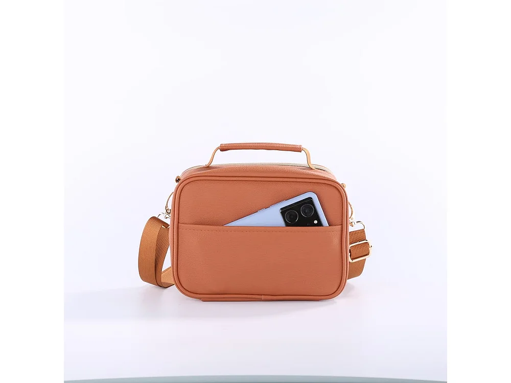 Sac glacière isotherme marron 3,8L