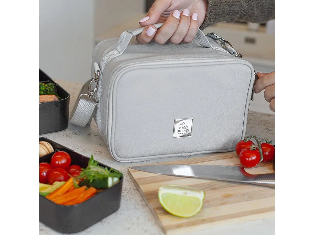 Sac glacière isotherme gris calme 3,8L