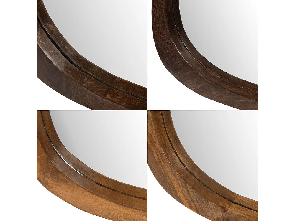 Miroir porto grand modèle noyer