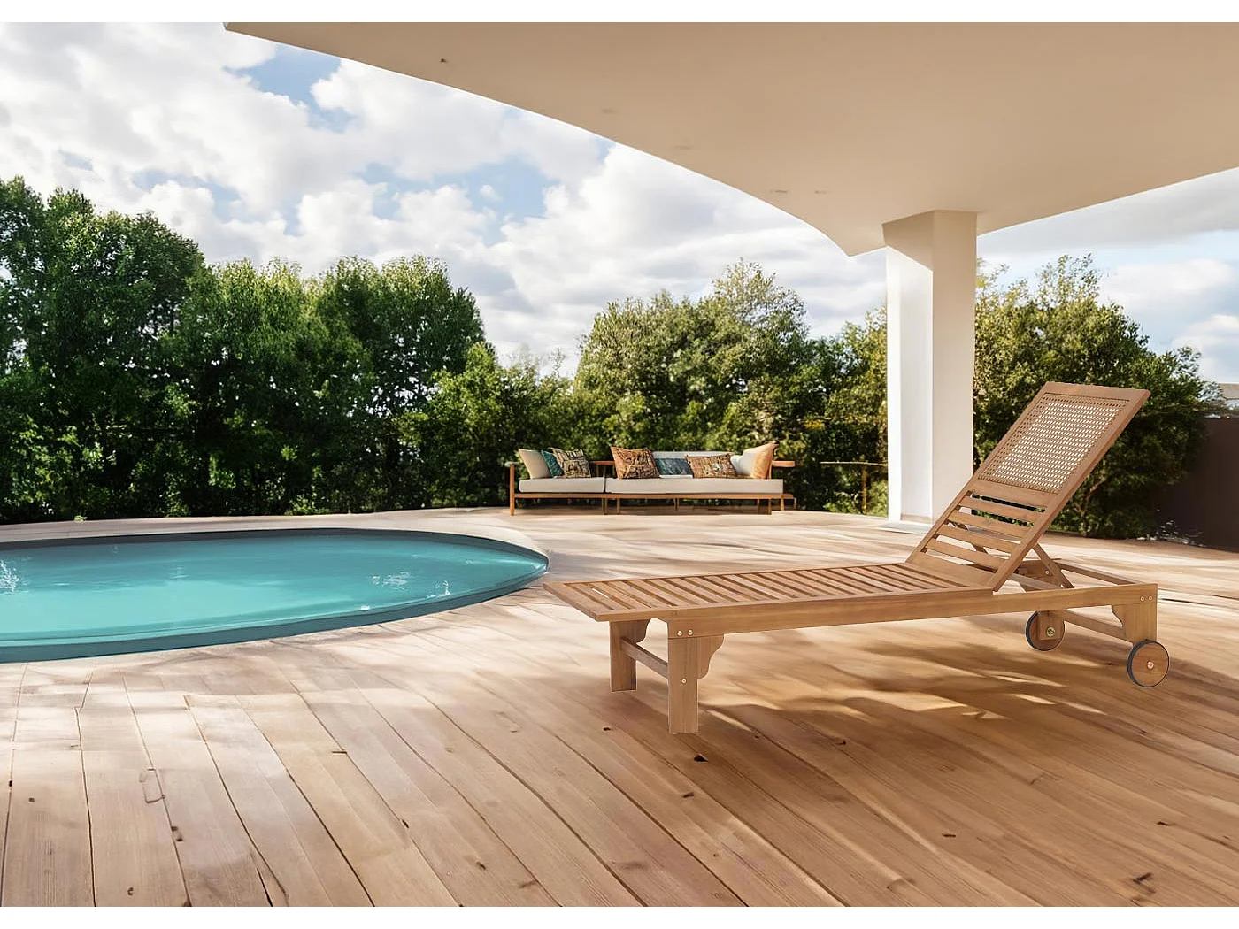 Leżak ogrodowy MCW-N48