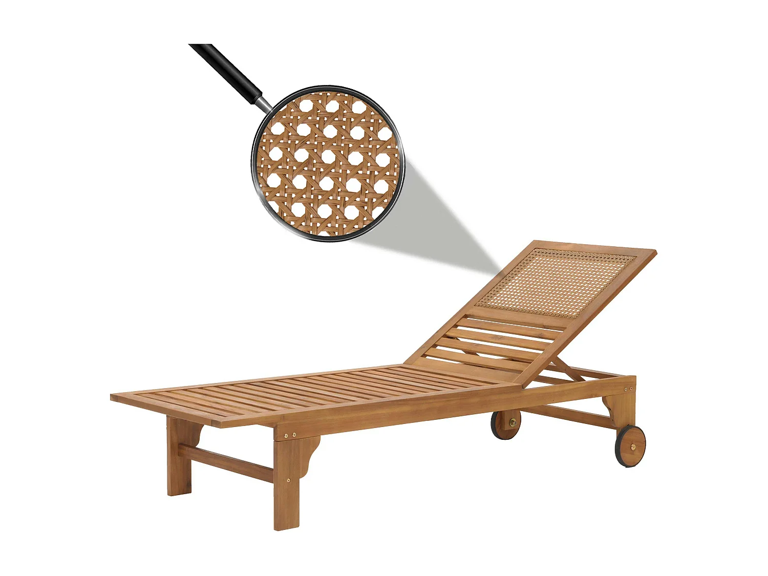 Leżak ogrodowy MCW-N48