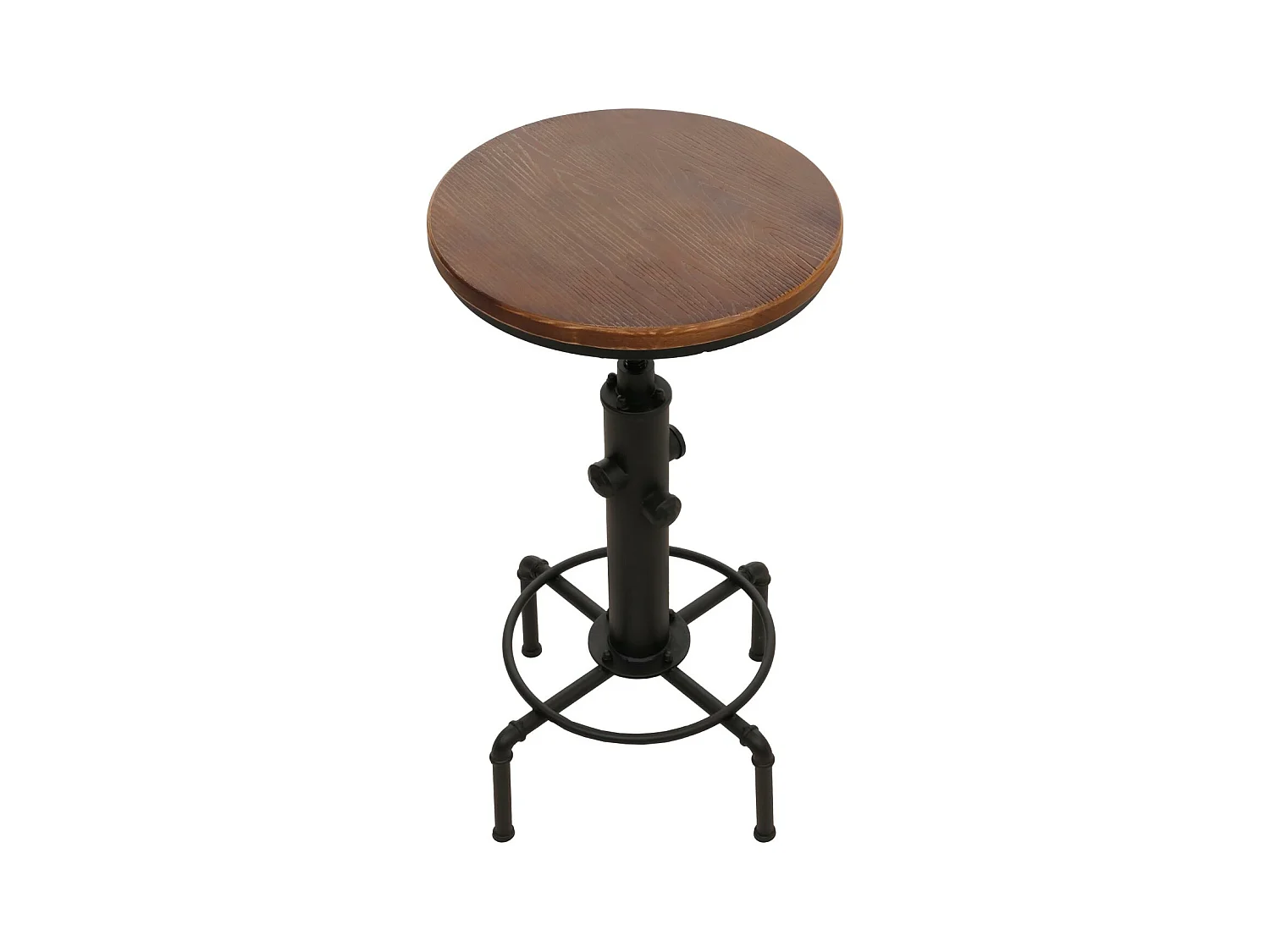 Stolik barowy MCW-N23,  brązowy