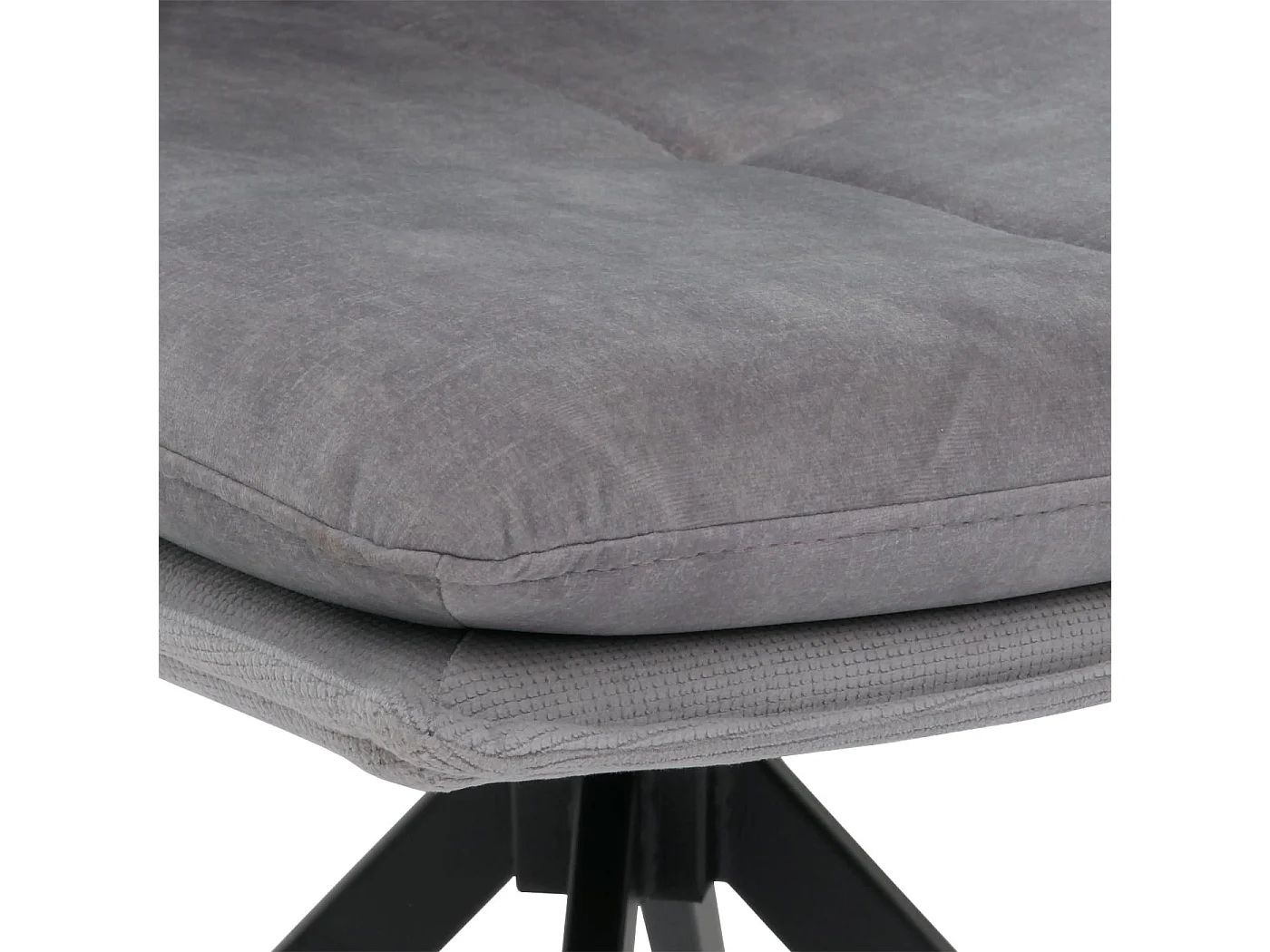 Chaise de salle à manger MCW-M68 (lot de 2),  gris