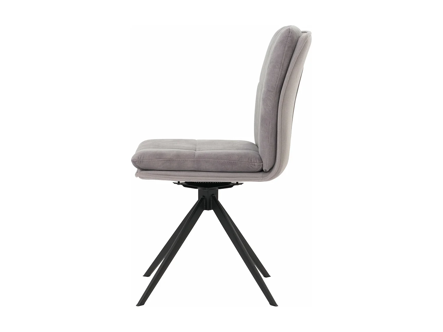 Chaise de salle à manger MCW-M68 (lot de 2),  gris