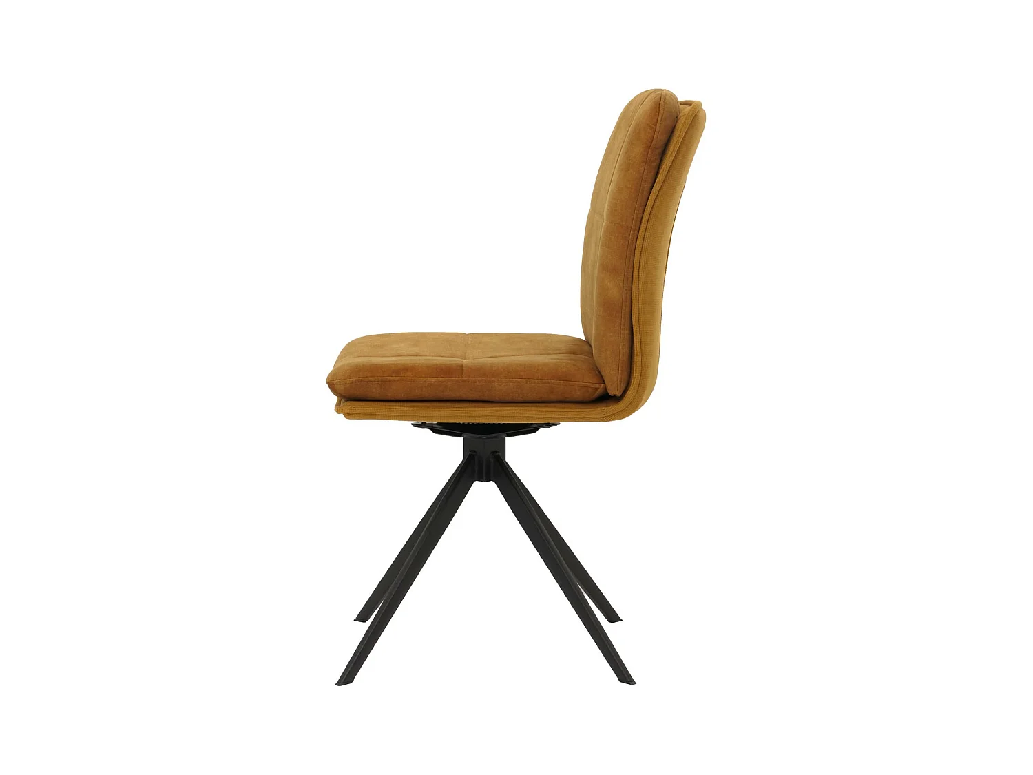 Chaise de salle à manger MCW-M68 (lot de 2),  jaune