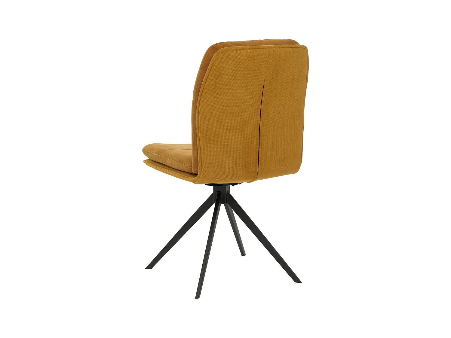 Chaise de salle à manger MCW-M68 (lot de 2),  jaune